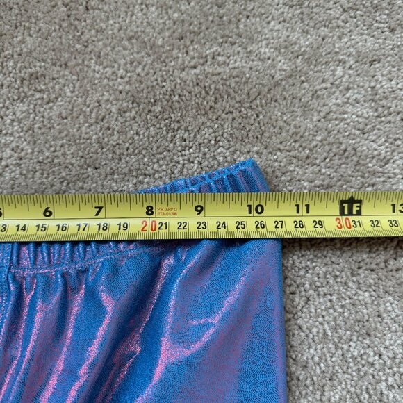 HIRO GATO Mystique Metallic Spandex Leggings M MEDIUM BRAND NEW LIMITED L@@K! - Picture 9 of 12